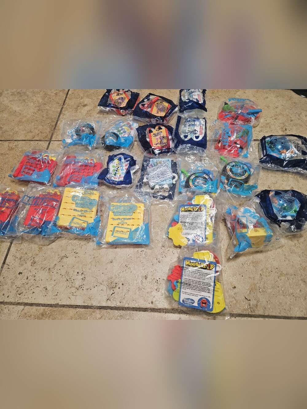 McDonald's Hasbro Gaming, Happy Meal Toys Lot Of Over 20 Toys New In Packaging .